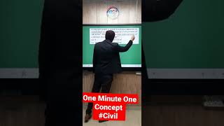 One Minute,One Concept #ukpscje #gate2023 #ukpscae #viral #Learn #sscje #concept #civil #engineering