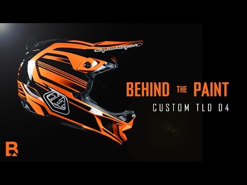Behind the Paint: How a Custom Troy Lee Designs D4 Helmet is Made