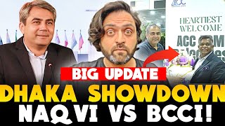 Asia Cup Showdown BCCI vs Mohsin Naqvi sets to escalates as he reaches Dhaka for ACC meeting