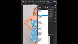 How to create realistic dress mockup using Photoshop 2025