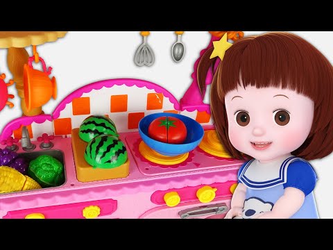 Baby Doli cooking kitchen