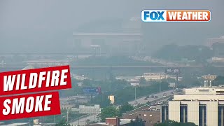 Canadian Wildfire Smoke Chokes Skies From Midwest To New England