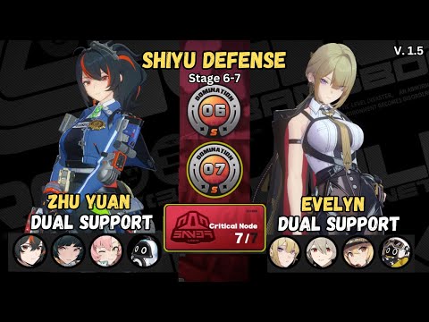 Shiyu Defense Zhu Yuan & Evelyn Stage 6-7 | Zenless Zone Zero v1.5