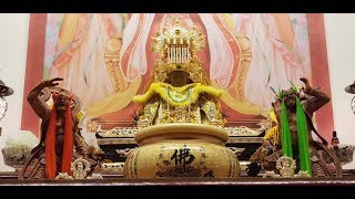 【天上聖母.媽祖娘娘.心咒】：「嗡。阿利也。蘇利哆。陀密。梭哈。」