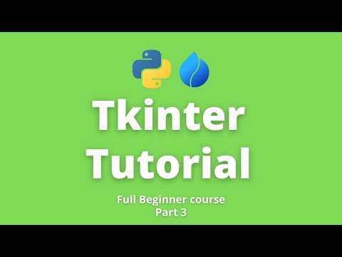 Tkinter Tutorial for Beginners | Part 3