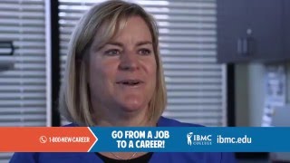 IBMC College "Go from a job to a career" medical training TV commercial  2016