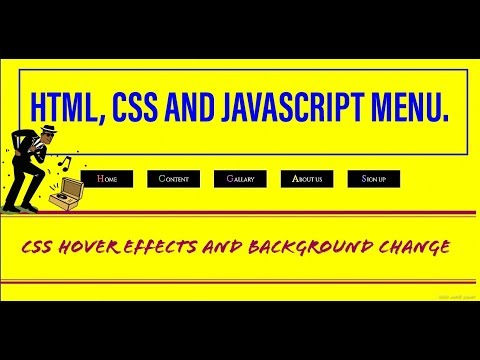 JAVASCRIPT ONCLICK FUNCTION AND HOVER EFFECT.