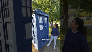 DR WHO TARDIS IN REAL LIFE! #geocache #geocaching #drwho