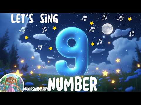 Number 9 Song for Kids 🎵 | Fun Counting & Learning! #kidssong #kidsmusic #learntocount #kids