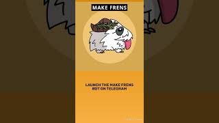 How to Join Make Frens Airdrop #cryptomarket #airdrop #newairdrop #bitcoingiveaway  #telegram