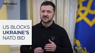 Zelenskyy faces setbacks as US shuts down NATO hopes