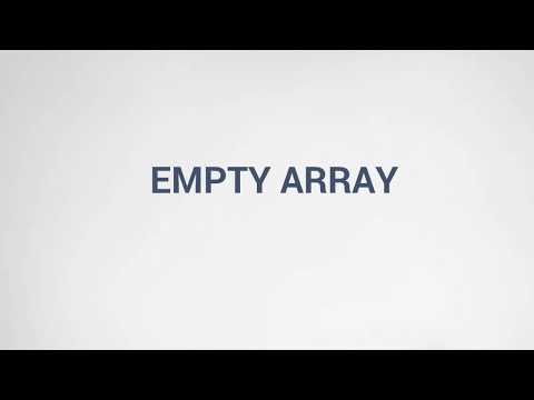 04 - Empty Arrays