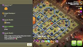 How to 3 stars th13 new bases🤗.#coc #th13 #warbases