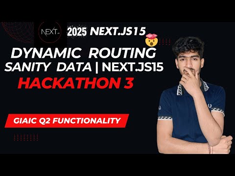 Display Product Details Dynamically | Nextjs15 | Sanity.io