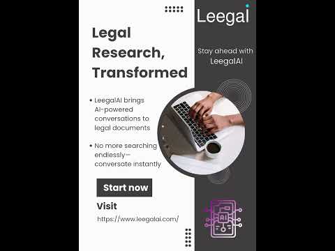 AI Powered Legal Conversation Platform |  #legal #ai #business #deeplearning #leegalai #deeptech
