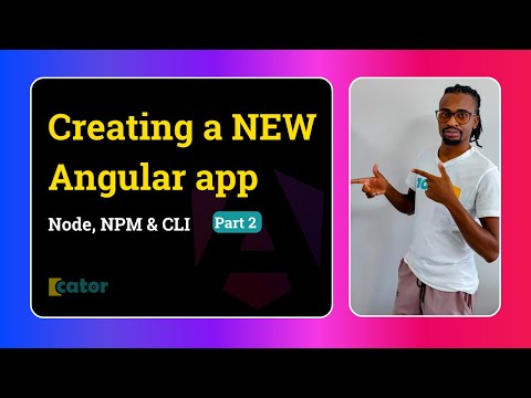Creating an Angular website & Environment Setup | Part 2