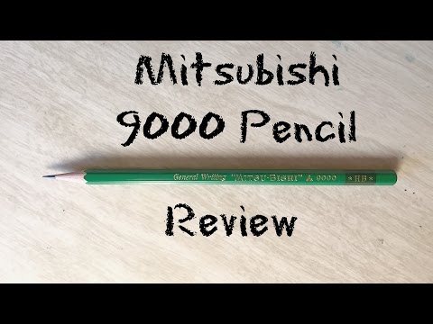 Mitsubishi 9000 HB Pencil Review