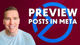 How To Preview Your FB & IG Posts In Meta Business Suite