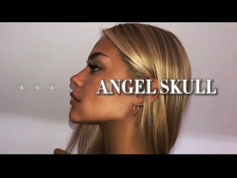 angel skull.