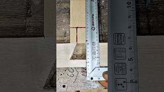 Great technique - beautifully join wooden bars #short #tipsandtools#diytips#woodworking