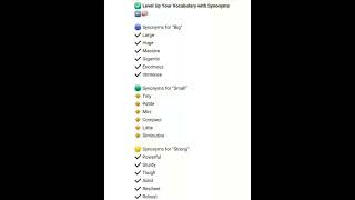 Level up your Voculabary#howtoimprovespokenenglish #english