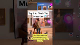 Top 5 AI Tools You MUST Use