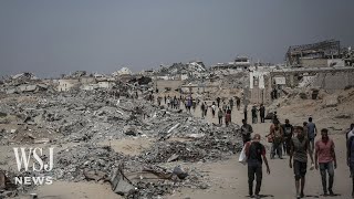 Dozens of Palestinians Seeking Aid Killed in Northern Gaza | WSJ News