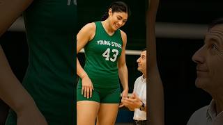 Volleyball Player Steals the Spotlight Dance #ai #tall #volleyball #sports #dance