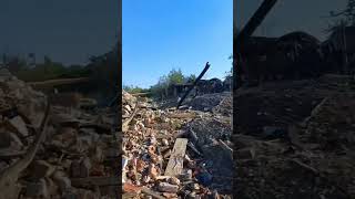 Consequences of the arrival of a russian 3-ton aerial bomb in Lyptci #Kharkiv region #ukraine #short
