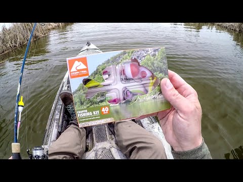 Fishing the $5 Crappie Kit From Walmart!