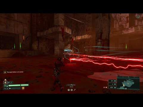 Almost hitless Returnal Biome 2 challenge room with electropylon driver