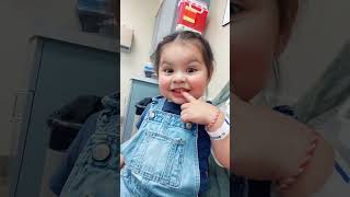 Adorable Toddler's Tooth-Brushing Routine#ToddlerFun #CuteKids #KidsHealth #BabyTeeth