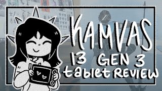 huion kamvas 13 gen 3 tablet review (i couldn't think of a name)