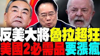 反美大將魯拉超狂! 蔡正元爆美國2必需品要漲瘋 王毅霸氣輾壓 魯比奧無措像考生