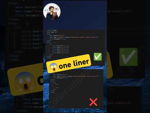 ✅ Best Way to Structure HTML Lists Correctly html #coding #html #css #trick #shorts