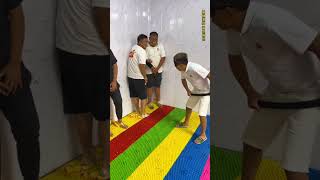 Screaming Chicken Blindfolded Beating Challenge, here comes the shiatsu board! (Part 3)