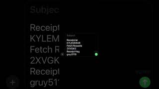All my codes updated #receipthog #receiptjar #fetchrewards