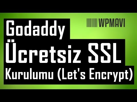 Godaddy Ücretsiz SSL Let's Encrypt Kurulumu