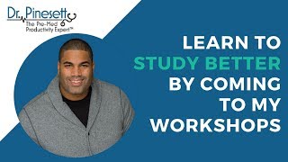 Learn to Study Better By Coming to My Workshops: Testimonials