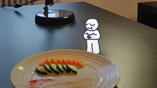 Rabbert didn't eat his veggies, instantly regrets it
