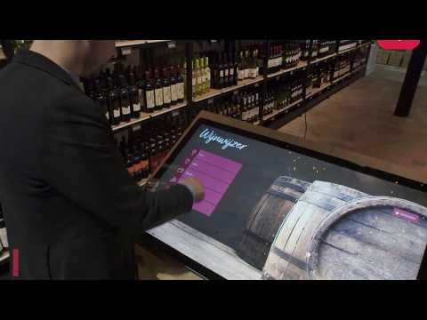 Guide shoppers with LEDs; help select and inform