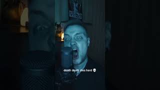 Deathstars Death dies hard 💀 #vocalcover #metal #metalfans #cover #rock #vocal