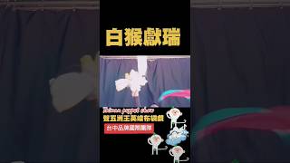 #孫悟空#聲五洲總團掌中劇團#王英峻布袋戲#台中品牌國際團隊#特有發光閃亮戲棚 ☎️0923353481