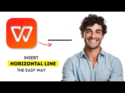 How to Insert Horizontal Line in WPS Office 2025 (Fast & Easy Guide)