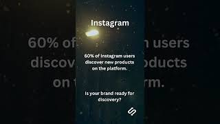 💥 Make Your Brand Discoverable on Instagram! 📱✨ #socialmediainsights #socialmediamarketing #facts