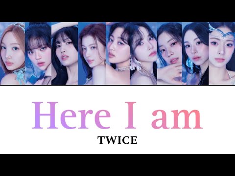 Here I am / TWICE 【歌詞/日本語字幕】