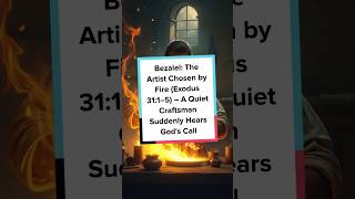 Bezalel: The Artist Chosen by Fire - A Quiet Craftsman Suddenly Hears God's Call