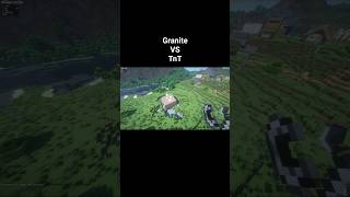 Granite  vs TNT #minecraft #openworld #fypシ #gameplay #creative #creative #sandbox #fyp