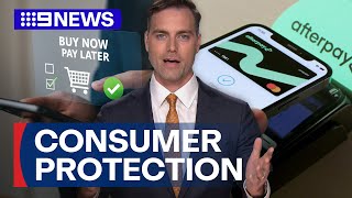 New laws governing 'Buy Now, Pay Later' providers to come into effect tomorrow | 9 News Australia