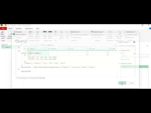 Unlock the Power of M Code Power Query: Excel Tips & Tricks #ExcelTips #PowerQuery #mcode #tutorial